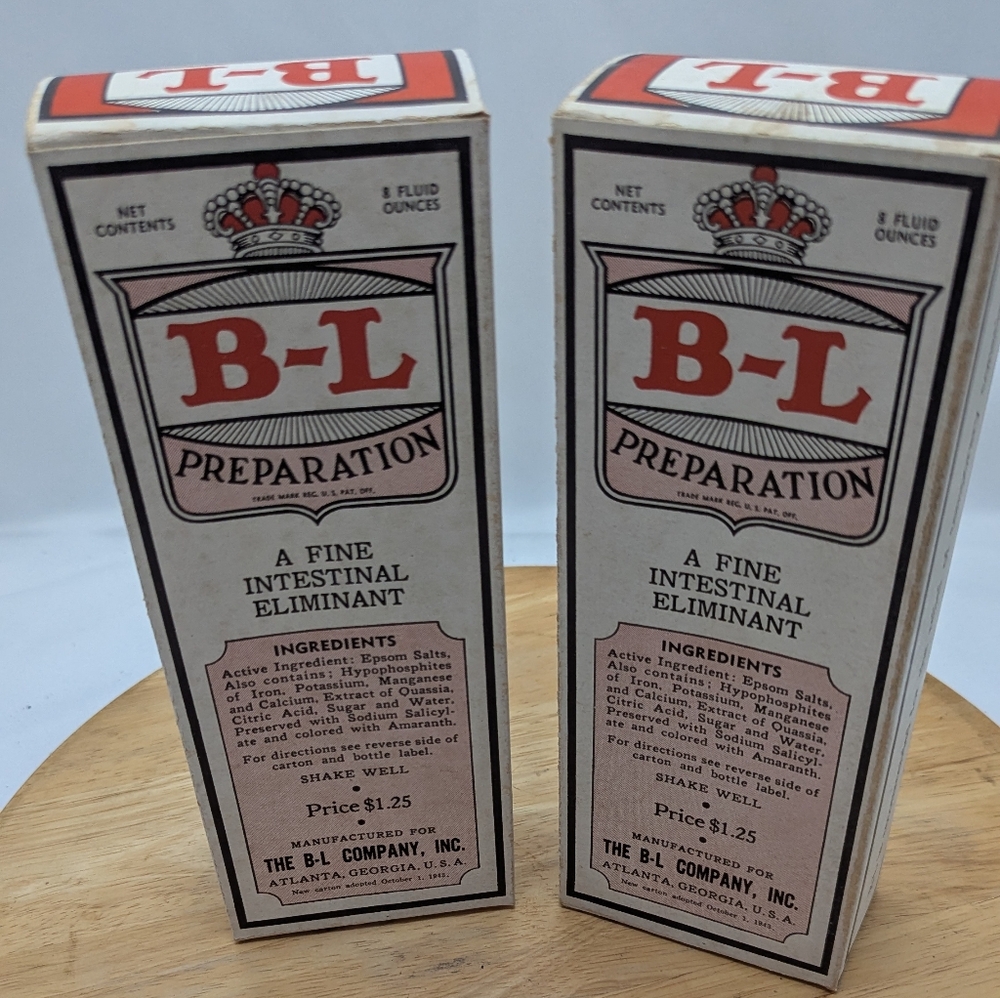 B&L Intestinal  Eliminant 1940-50's (2)